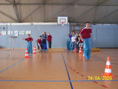 Sport und Spiel in der Turnhalle Rerik 